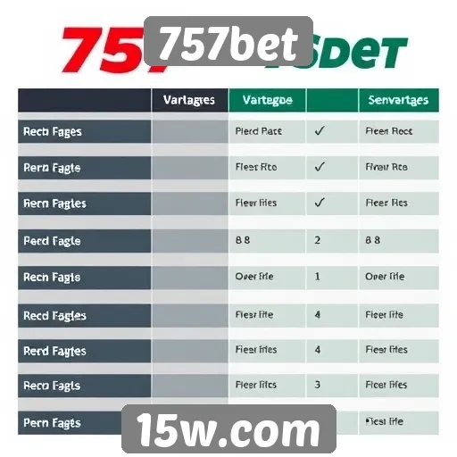 Comparativo entre 757bet e concorrentes do mercado